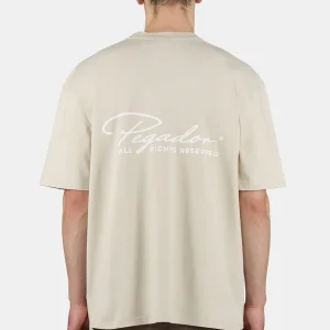 Pike Oversized Tee Washed Light Beige Unbleached-1