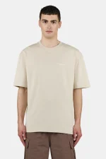 Pike Oversized Tee Washed Light Beige Unbleached