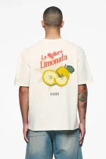 Plaxton Oversized Tee Vintage Washed Unbleached-1