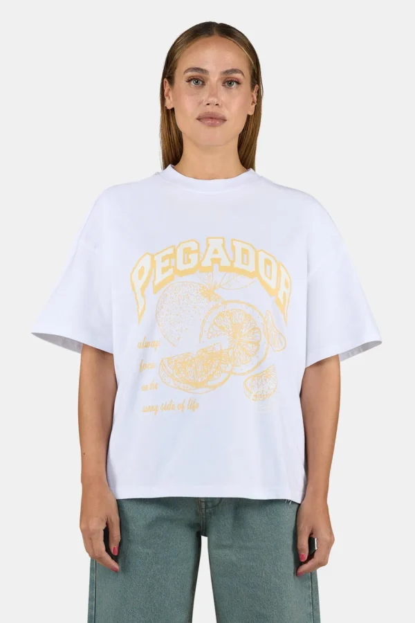 Polly Heavy Oversized Tee White