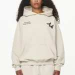 Portobello Oversized Hoodie Vintage Washed Bone White