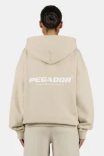 Ramira Oversized Sweat Jacket Washed Light Beige-1