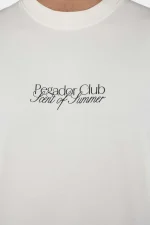 Ramon Oversized Tee Washed Unbleached-2