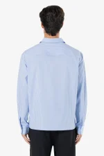 Raton Oversized Longsleeve Shirt Spring Blue White-1