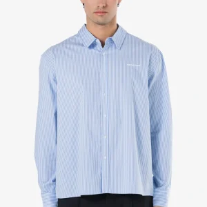 Raton Oversized Longsleeve Shirt Spring Blue White