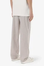 Raton Wide Pants Dark Stone Warm White-1
