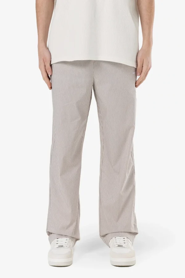 Raton Wide Pants Dark Stone Warm White