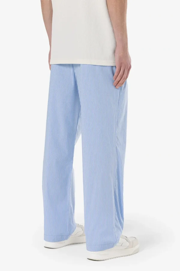 Raton Wide Pants Spring Blue White-1
