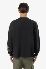 Routs Oversized Longsleeve Washed Black-1