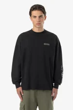 Routs Oversized Longsleeve Washed Black