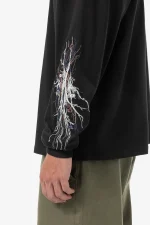 Routs Oversized Longsleeve Washed Black-2