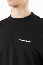 Rusk Logo Oversized Longsleeve Washed Black White Gum-2