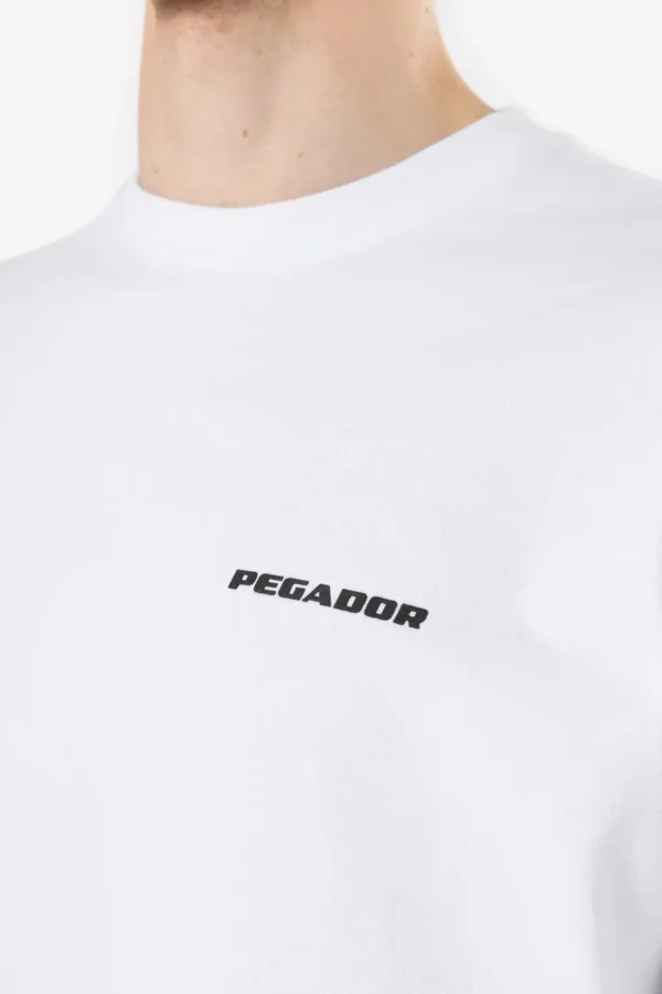 Rusk Logo Oversized Longsleeve White Black Gum-2