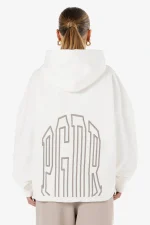 Rutty Super Oversized Hoodie Washed Warm White-1