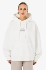 Rutty Super Oversized Hoodie Washed Warm White