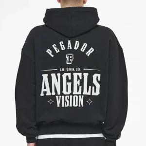 Salal Oversized Hoodie Vintage Washed Black Ink-1