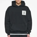 Salal Oversized Hoodie Vintage Washed Black Ink