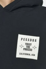 Salal Oversized Hoodie Vintage Washed Black Ink-2