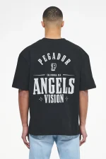 Salal Oversized Tee Vintage Washed Black Ink-1