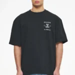 Salal Oversized Tee Vintage Washed Black Ink