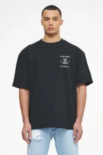 Salal Oversized Tee Vintage Washed Black Ink