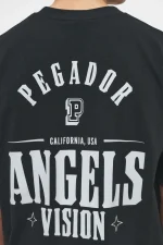 Salal Oversized Tee Vintage Washed Black Ink-2