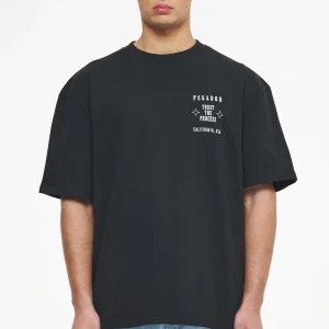 Salal Oversized Tee Vintage Washed Black Ink