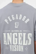 Salal Oversized Tee Vintage Washed Dusk Grey-2