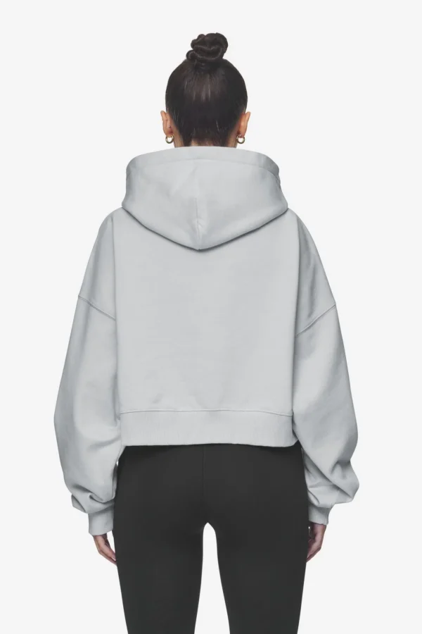 Salita Oversized Cropped Hoodie Washed Sky Grey White Gum-1