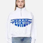 Sarina Oversized Halfzip Sweater White