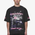 Saxon Oversized Tee Washed Black