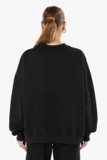 Sela Oversized Sweater Washed Black White Gum-1