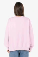 Sela Oversized Sweater Washed Bubblegum Gum-1