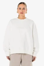 Sela Oversized Sweater Washed Warm White Gum