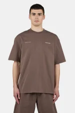 Sentinal Oversized Tee Washed Cozy Brown