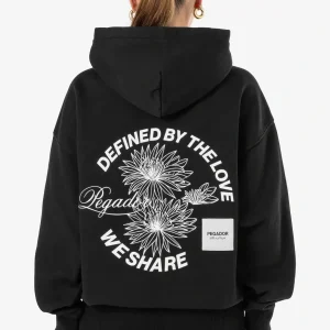 Serena Oversized Hoodie Washed Black-1