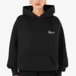 Serena Oversized Hoodie Washed Black