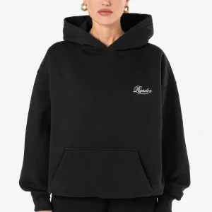 Serena Oversized Hoodie Washed Black