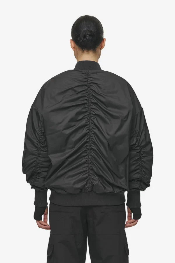 Shila Oversized Bomberjacket Black-1