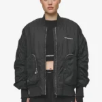Shila Oversized Bomberjacket Black