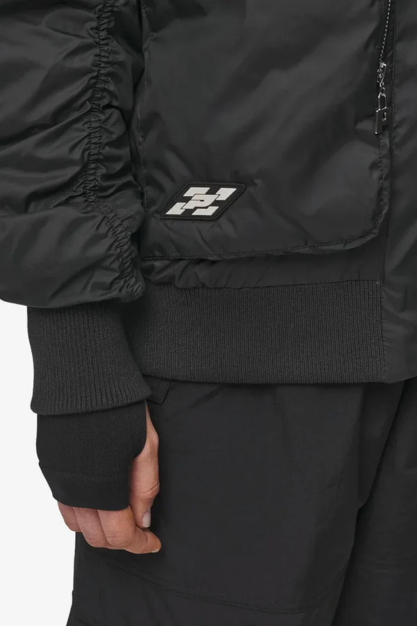 Shila Oversized Bomberjacket Black-2