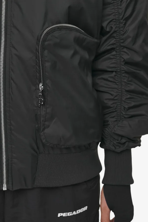 Shila Oversized Bomberjacket Black-3
