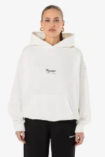 Sienna Oversized Hoodie Washed Warm White