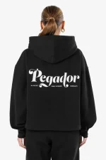 Sienna Oversized Sweat Jacket Washed Black-1