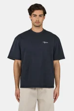 Signar Oversized Tee Vintage Black Unbleached