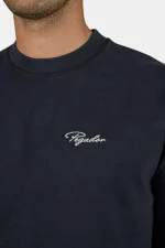 Signar Oversized Tee Vintage Black Unbleached-2