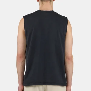 Signar Sleeveless Tee Vintage Black Unbleached-1
