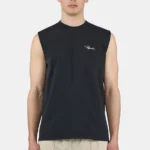 Signar Sleeveless Tee Vintage Black Unbleached