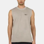 Signar Sleeveless Tee Vintage Rock Grey Black