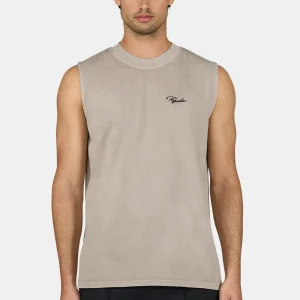 Signar Sleeveless Tee Vintage Rock Grey Black